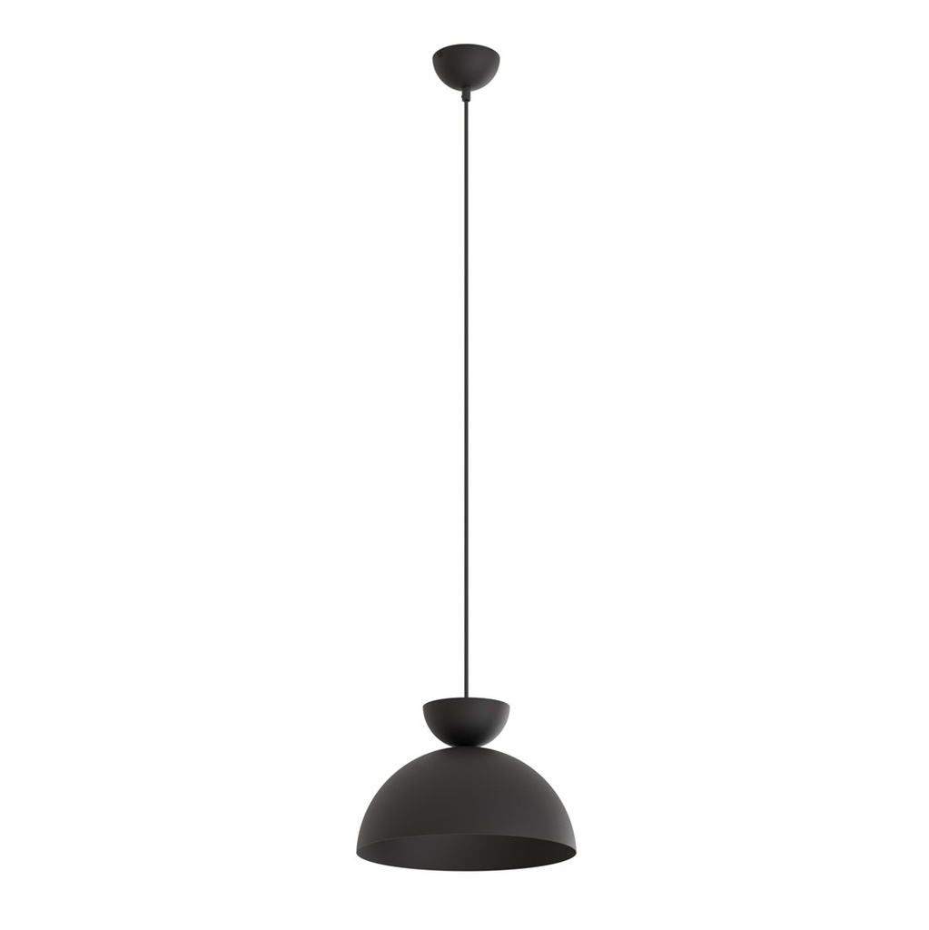 [1471/1S] LUNARO 1S BL NERO Lampada a sospensione 