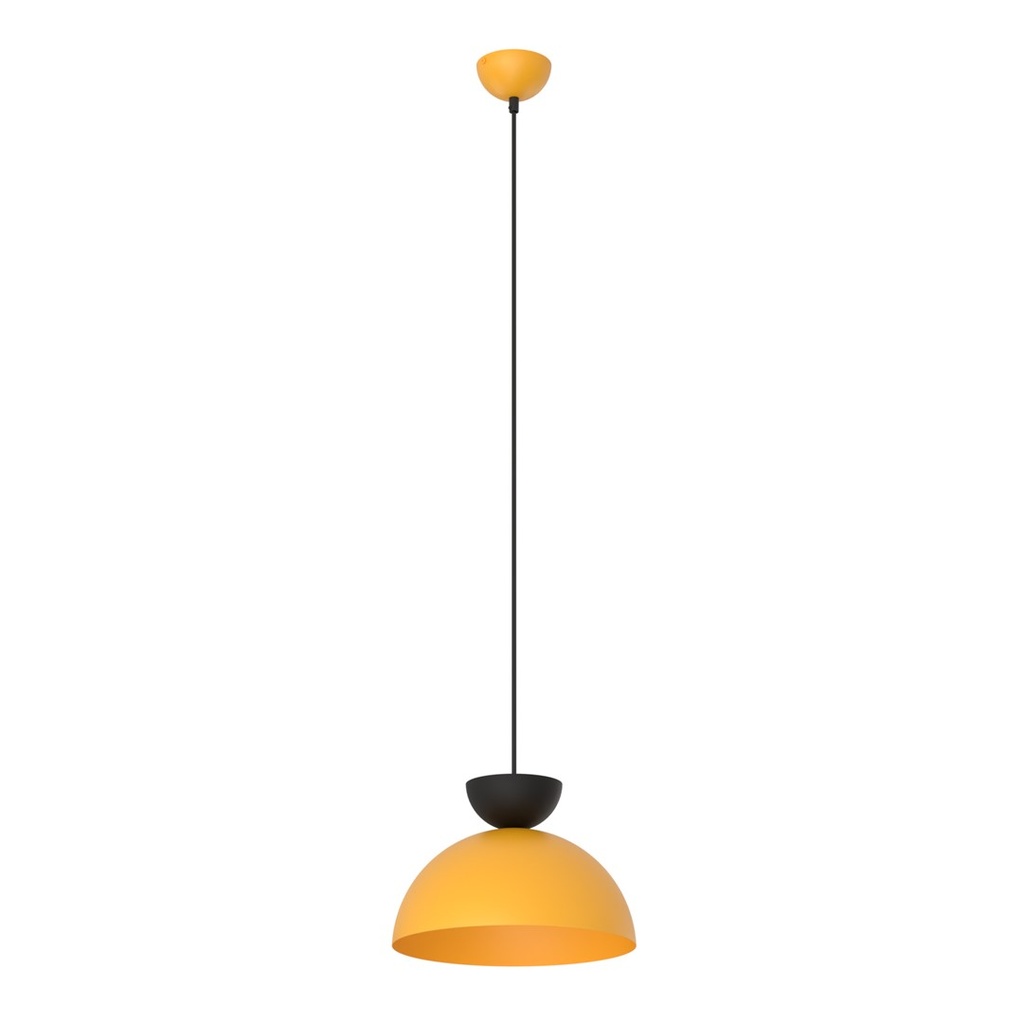 [1474/1S] LUNARO 1S BL ARANCIO Lampada a sospensione 