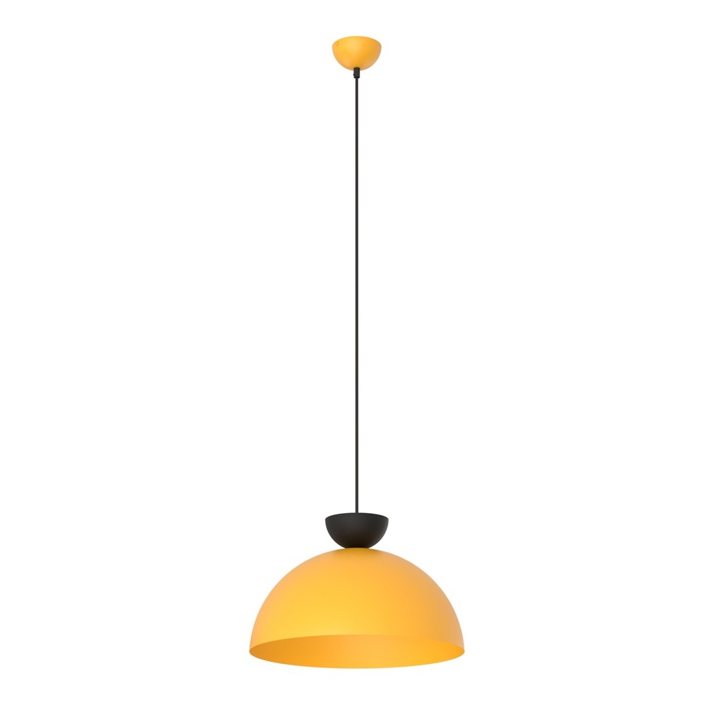 [1474/1L] LUNARO 1L BL ARANCIO Lampada a sospensione 
