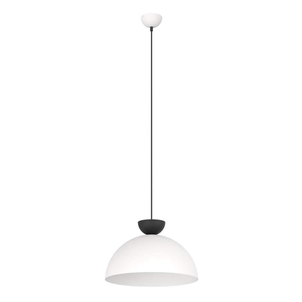 [1475/1L] LUNARO 1L NERO BIANCO/NERO Lampada a sospensione 