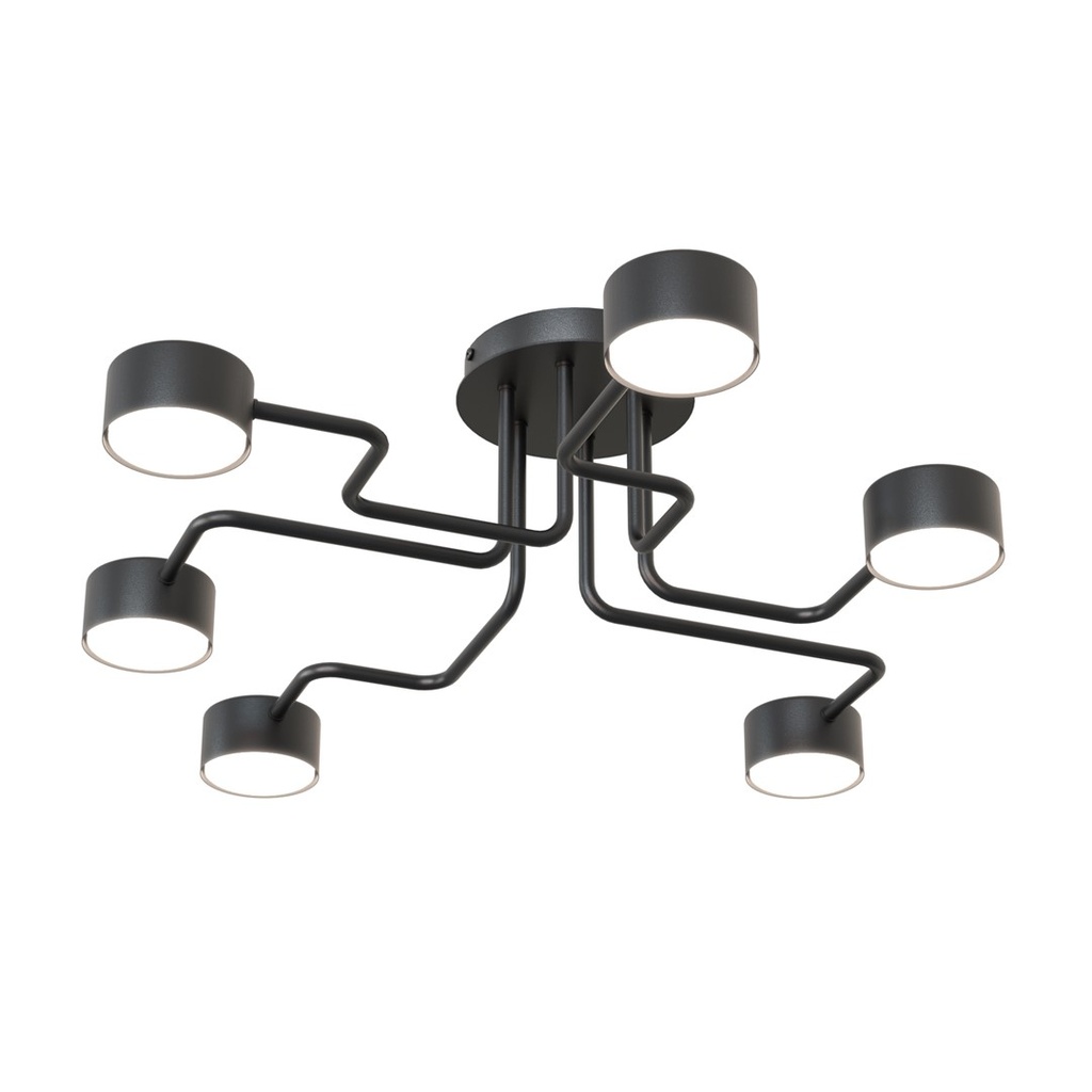 [1442/6] KURAGE 6 BL Lampada da Soffitto 