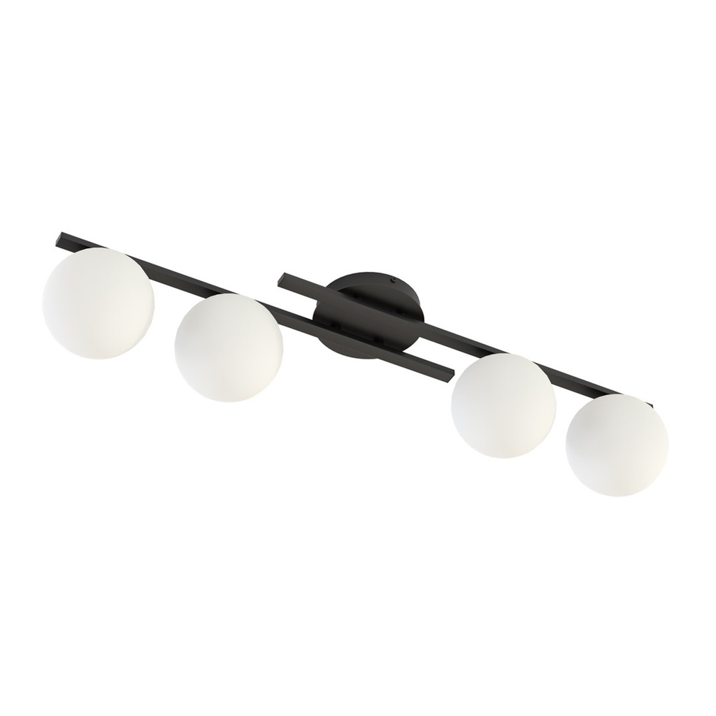 [1446/4] KAIRO 4 BL OPAL Lampada da Soffitto 
