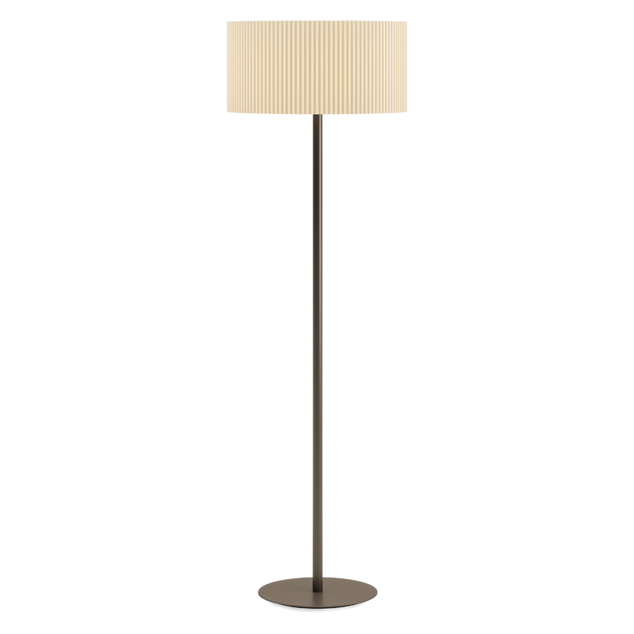 [E18] E18 PLEATED FLOOR LAMP