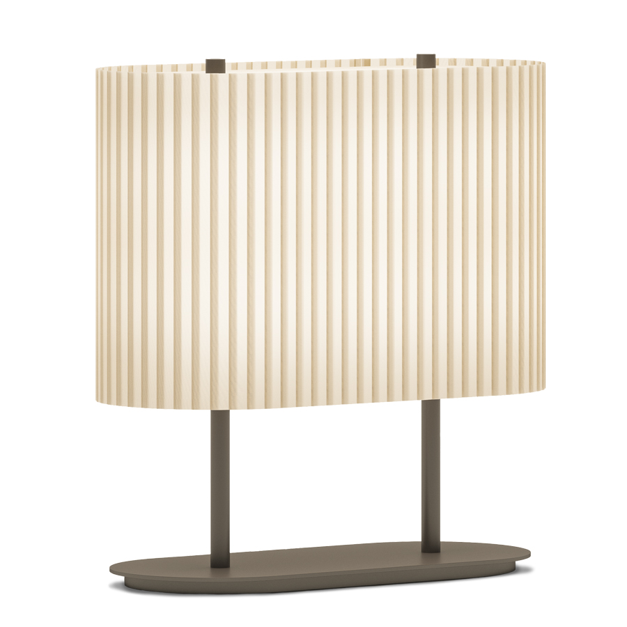 [E10] E10 PLEATED TABLE LAMP