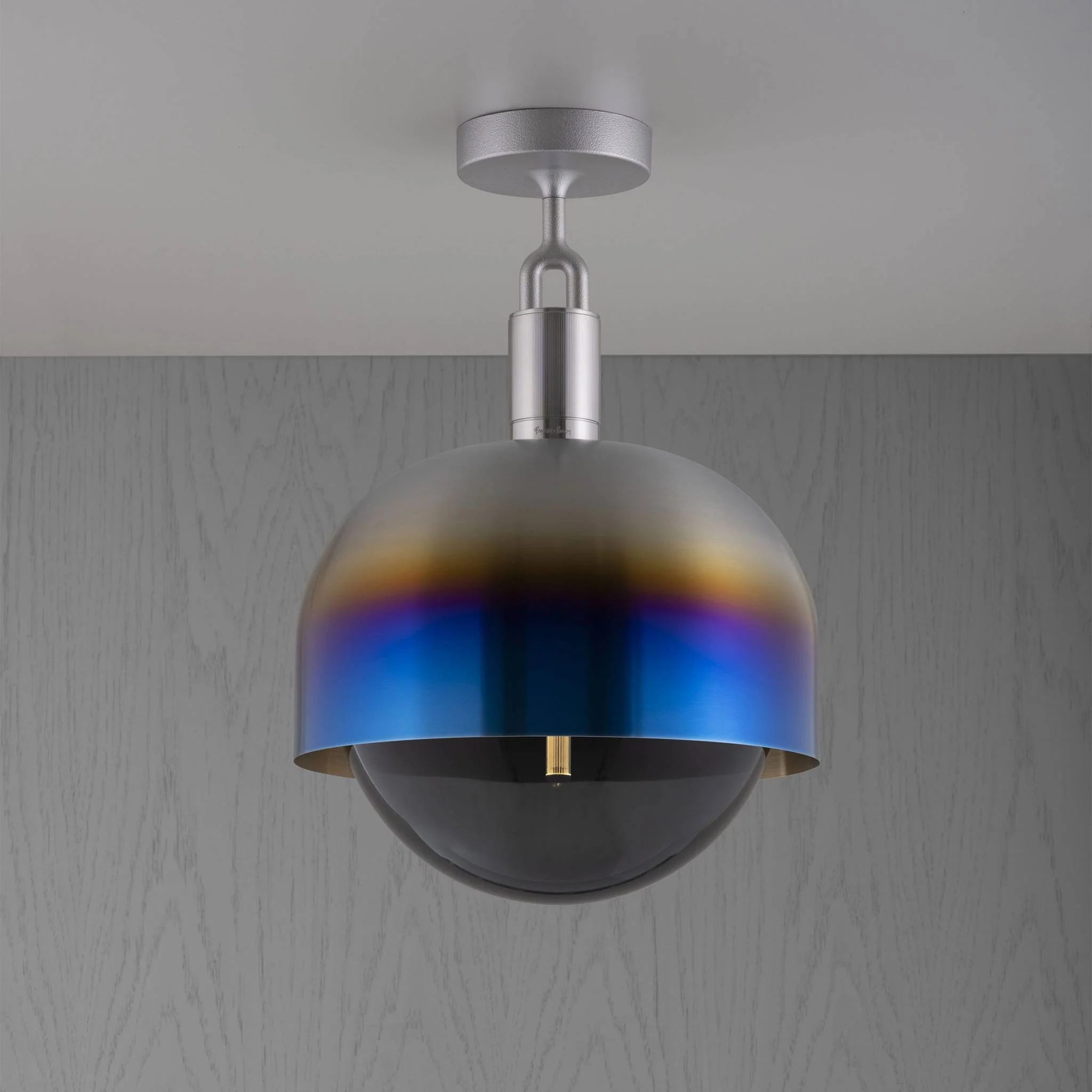 SOFFITTO A FORCELLA / LINEARE / SHADE / GLOBO / FUME' / LARGE