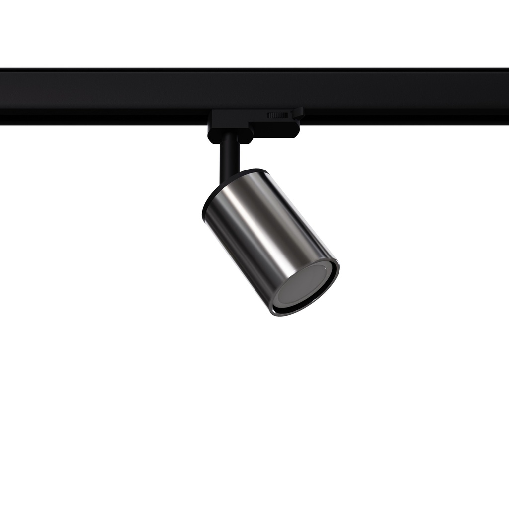 Lampada a parete WINX nero/cromo GU10 3000K 7W 510lm