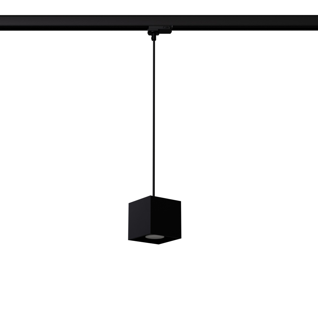Lampada a sospensione QUAD nero GU10 3000K 7W 510lm