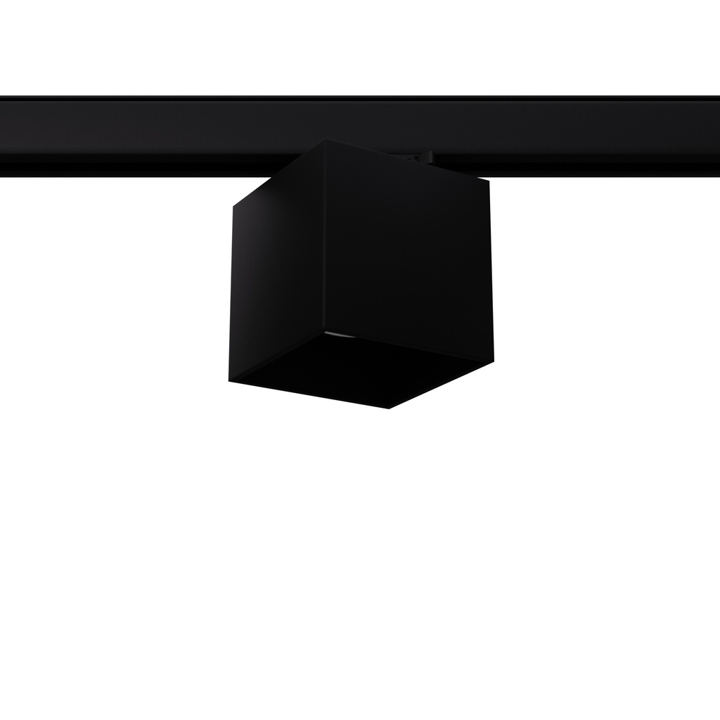 Lampada a soffitto QUAD nero GU10 3000K 7W 510lm