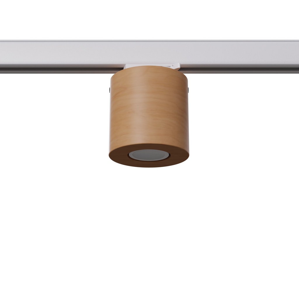 Lampada da soffitto ORBIS in legno naturale GU10 3000K 7W 510lm #W