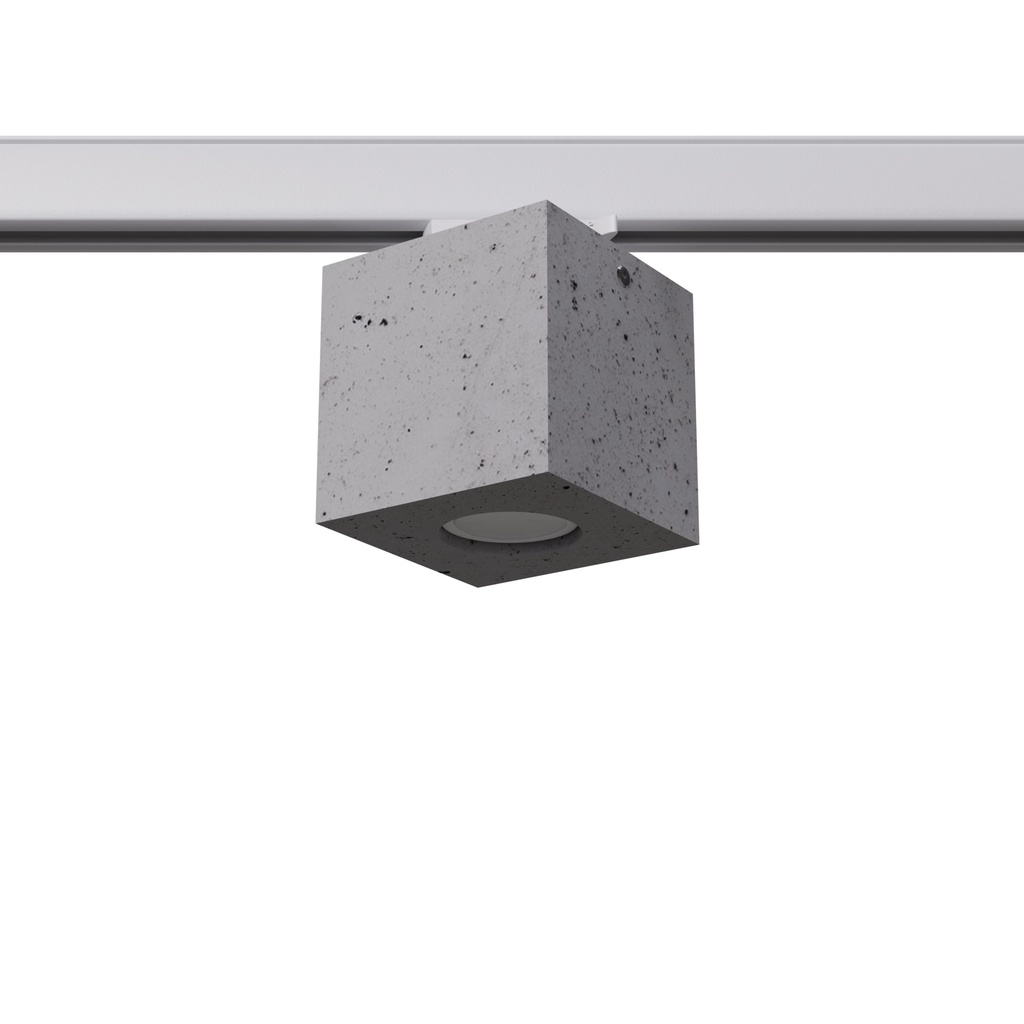 Lampada a soffitto QUAD cemento GU10 3000K 7W 510lm #W