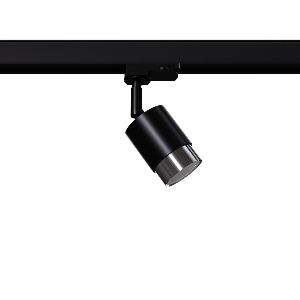 Lampada da parete NERO nero/cromo GU10 4000K 7W 530lm
