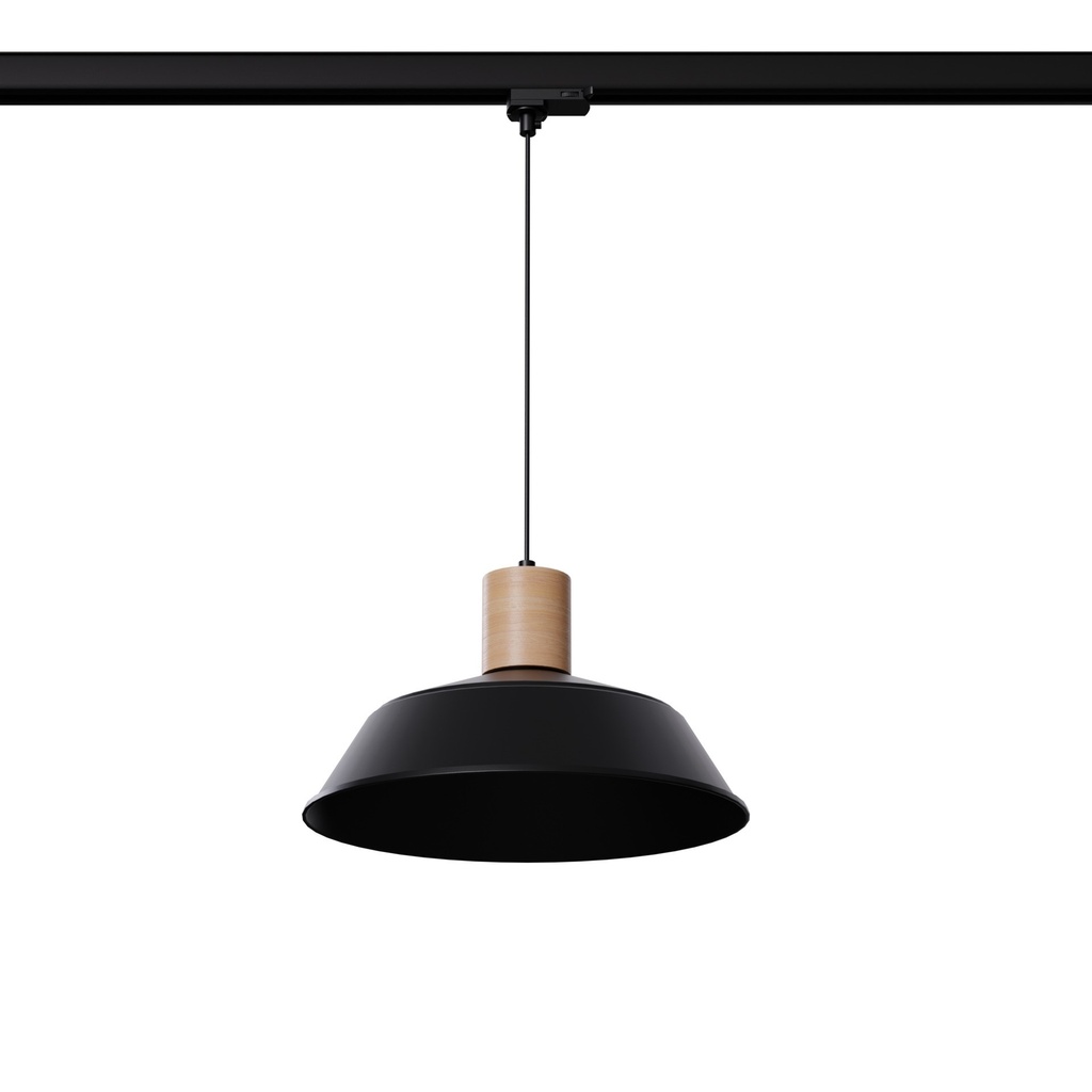 Lampada a sospensione FANO nera E27 4000K 7,5W 690lm