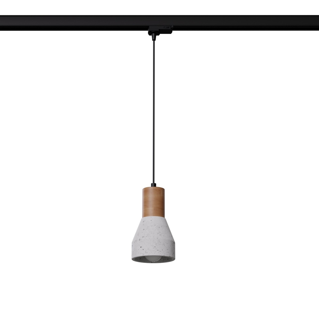Lampada a sospensione QUBIC grigio E27 4000K 7,5W 690lm #B