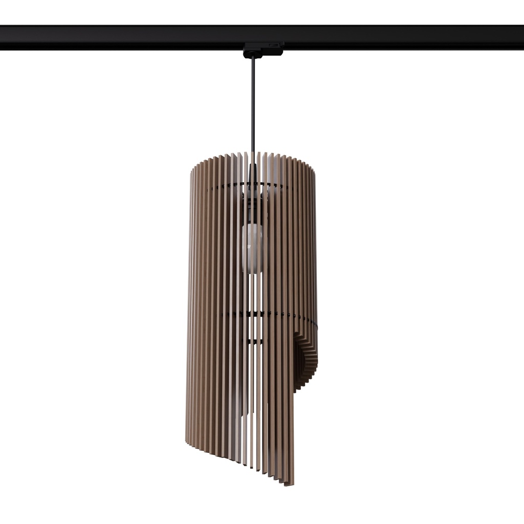 Lampada a sospensione ALEXIA legno E27 3000K 7,5W 620lm #B