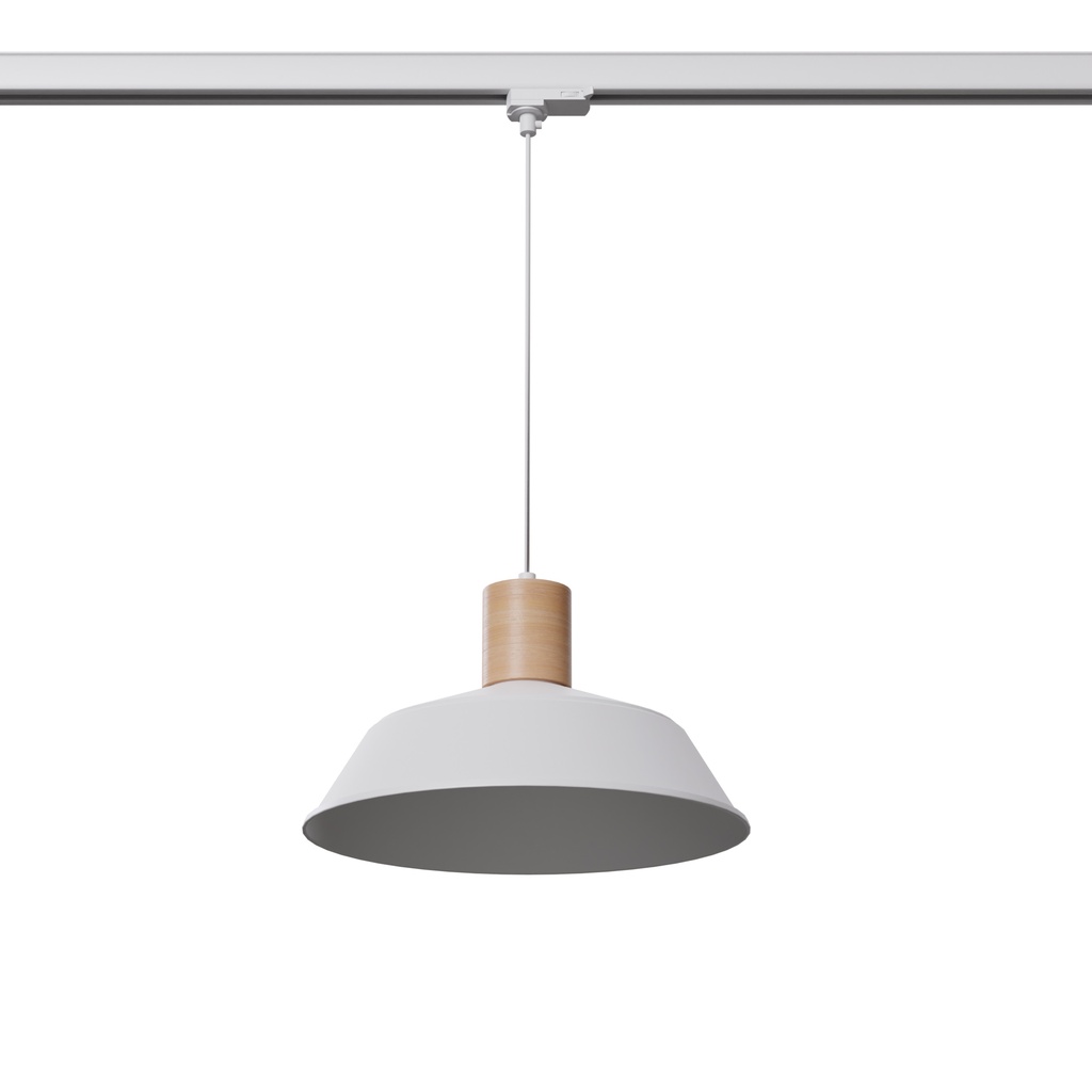 Lampada a sospensione FANO bianco E27