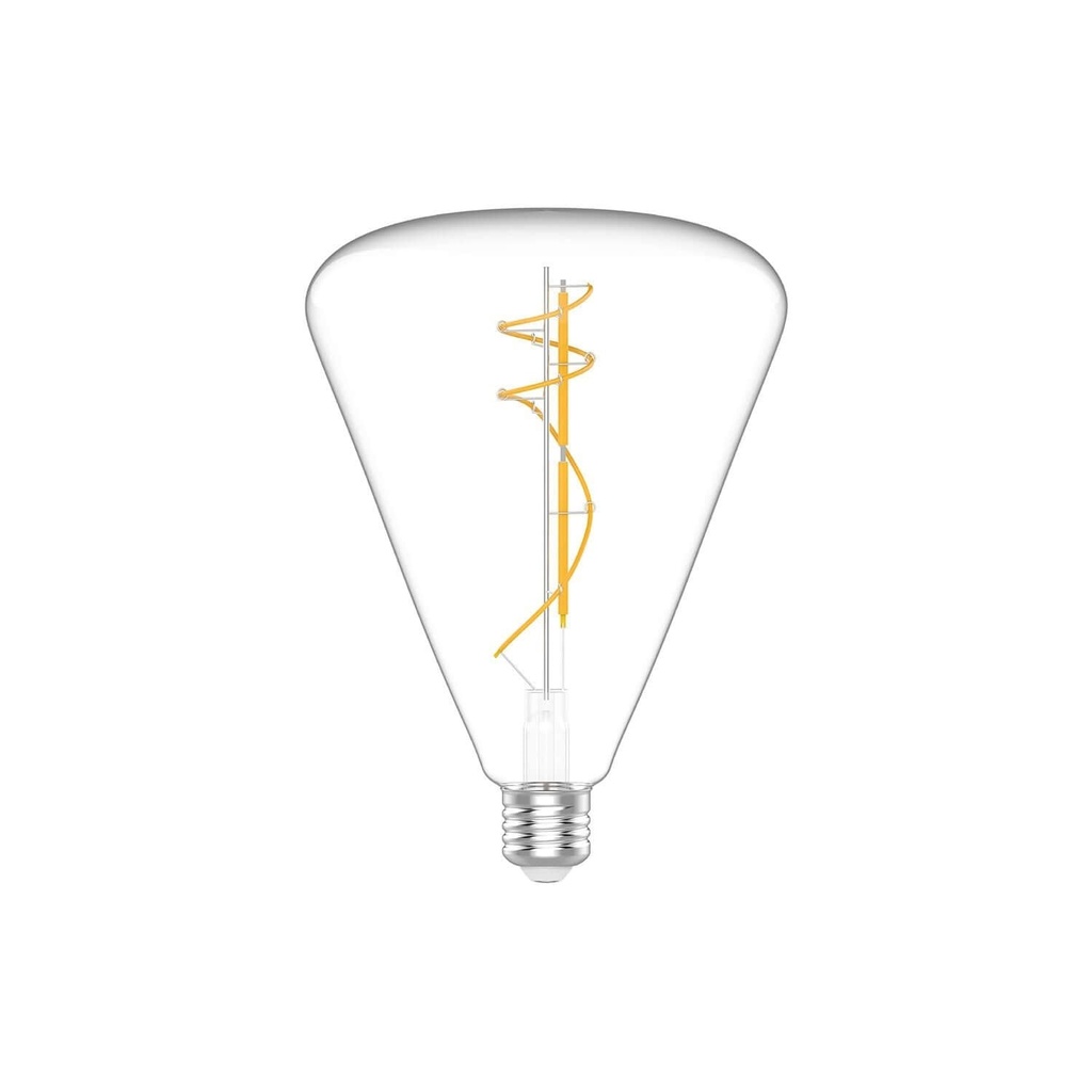LED-Glühbirne Transparent Cone 140 11W 1210Lm E27 2700K Dimmerbar – H03