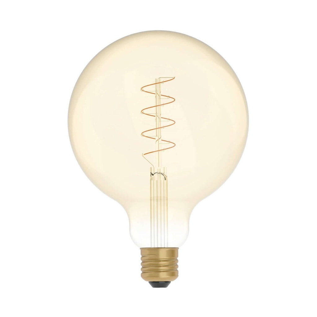 [BB-C07] LED Light bulb Gold Carbon Line spiral filament Globe G125 4W 250Lm E27 1800K Dimmable - C07