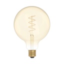 LED-Leuchtmittel Gold Carbon Line Spiralfaden Globe G125 4W 250Lm E27 1800K dimmbar – C07