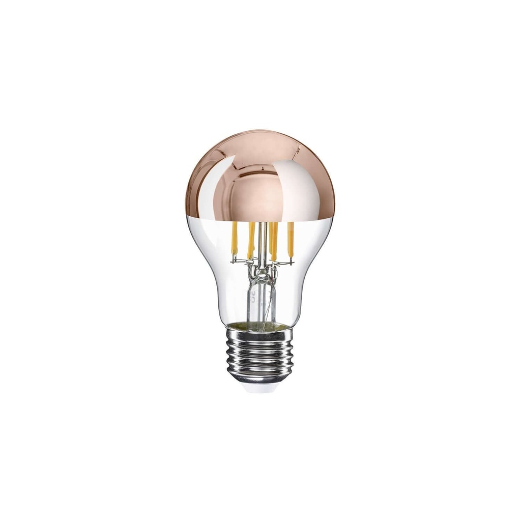 LED-Lampe Halbkugel Kupfer Tropfen A60 7W 650Lm E27 2700K dimmbar – A22