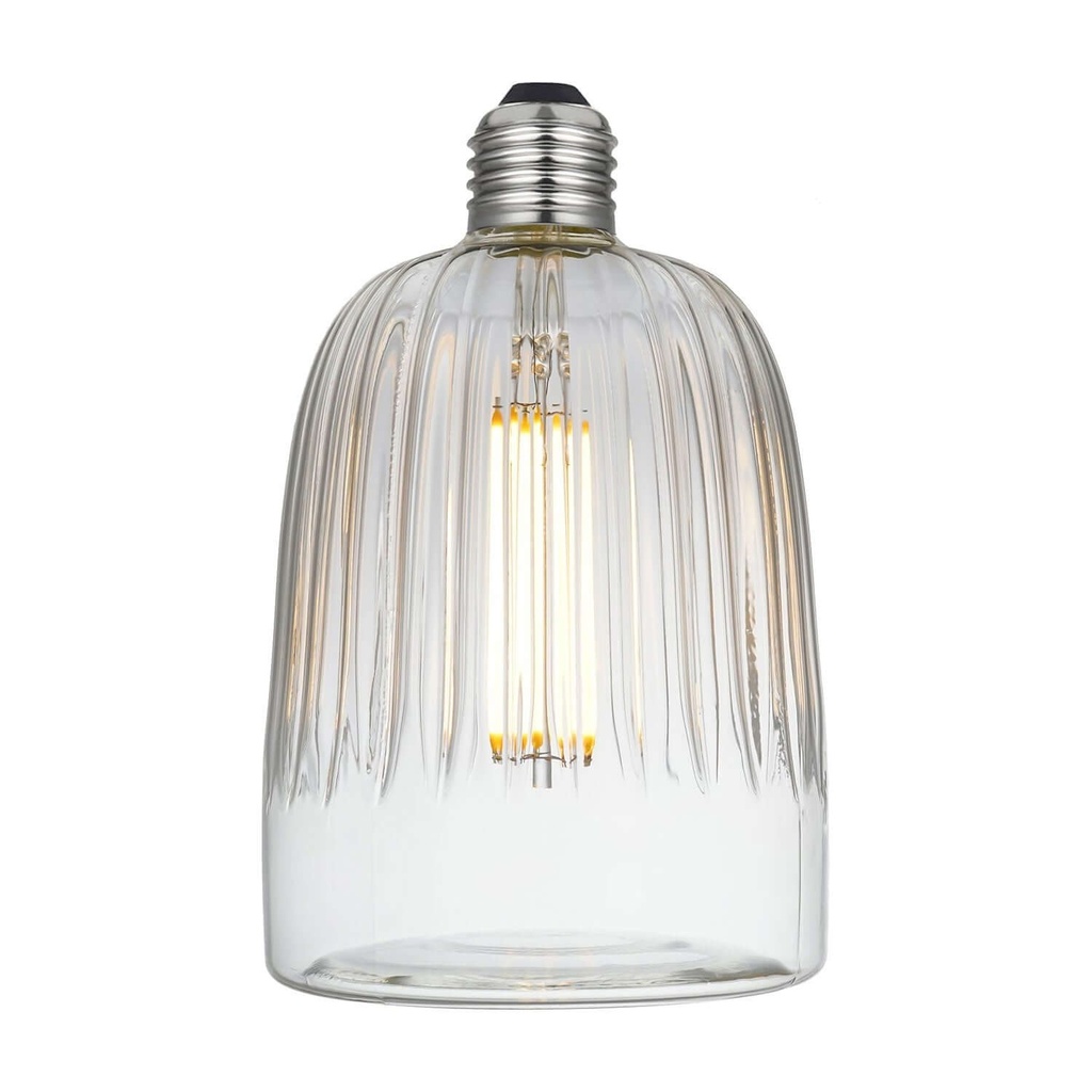 Light bulb LED Transparent Tiche Crystal Line 6W 600Lm E27 2700K Dimmable