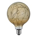 Milleluci Golden Globe G125 2W 40Lm E27 2000K LED Light bulb