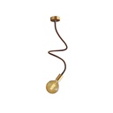 Flex Deckenleuchte 90 cm – Ohne Leuchtmittel, Satinbronze