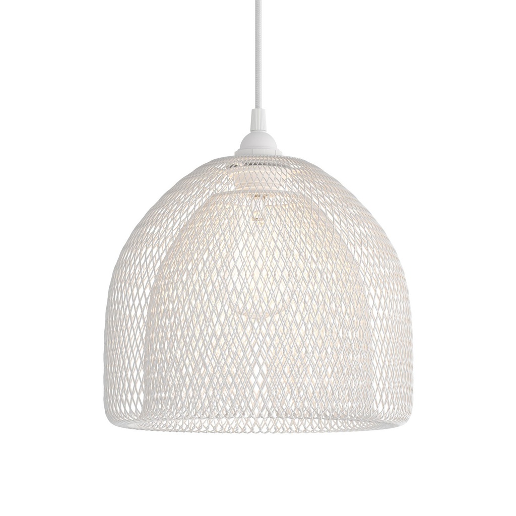 [PDMVBORM01PAM25] Suspension GHOSTBELL XL (Standard, Sans ampoule, Blanc)