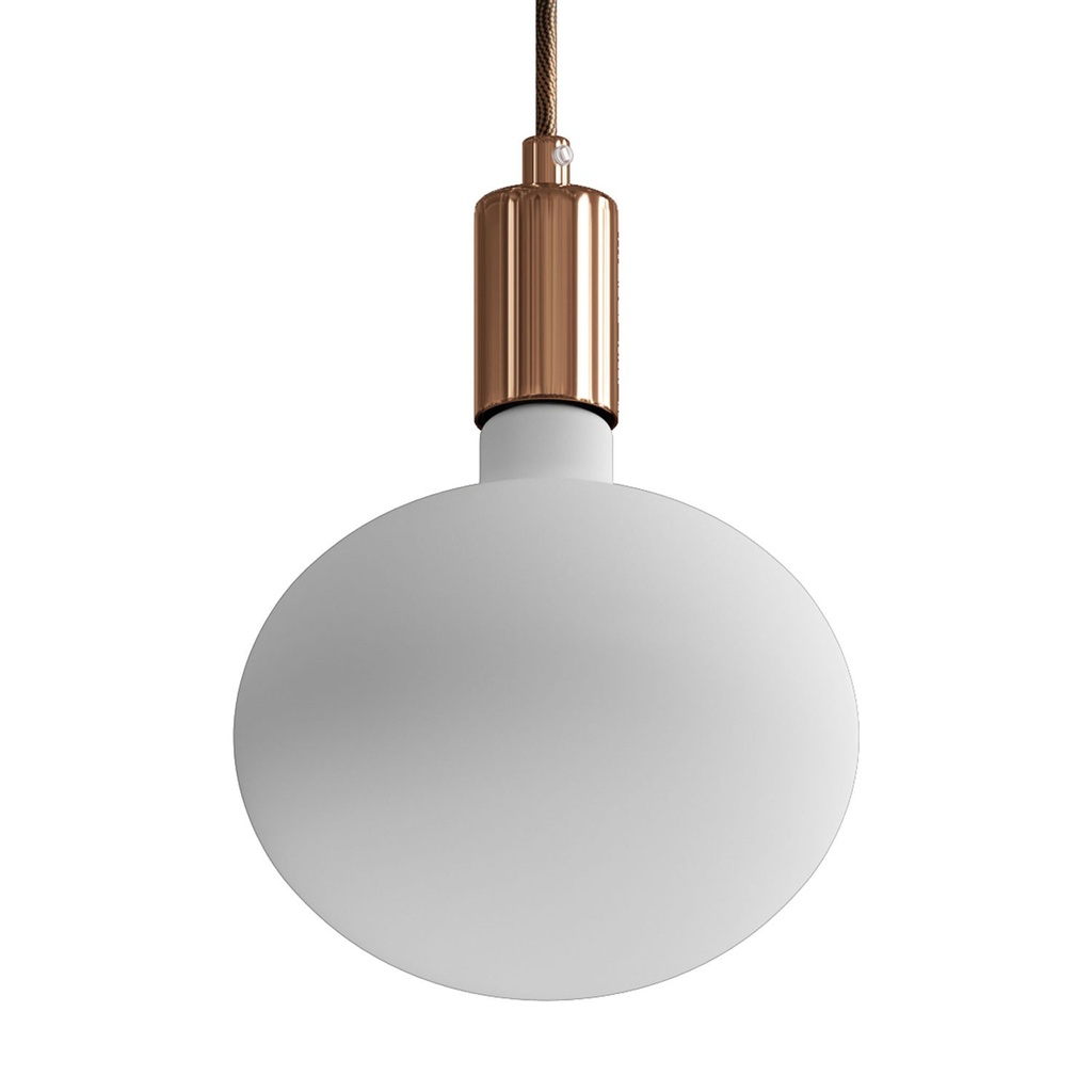 [PDMRAERM66SERM1] Suspension avec câble textile et détails en métal contrastés (Standard, Cuivre)