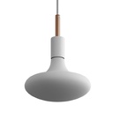 Suspension avec câble textile, détails en métal et serre-câble de 7 cm – Non, Sans ampoule, Cuivre blanc
