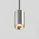 Pendelleuchte mit GU10 Bispot Spot – Satiniertes Titan