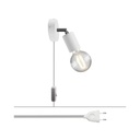 Applique e plafoniera Spostaluce snodo orientabile in metallo – Senza lampadina, Bianco, EU