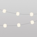 Guirlande lumineuse 6 points lumineux extérieur IP67 Marina6 Cherry – Gris, UE, 70 cm