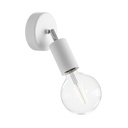 Wall light Fermaluce Modulair ELEGANT IP65 with adjustable joint – Without bulb, White