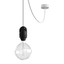 Suspension MODULAIR d'extérieur pour abat-jour 5 m IP65 – Blanc
