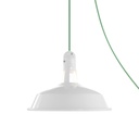 Lampada portatile da esterno Snake EIVA 5 m con paralume Harbour – Senza lampadina, Bianco