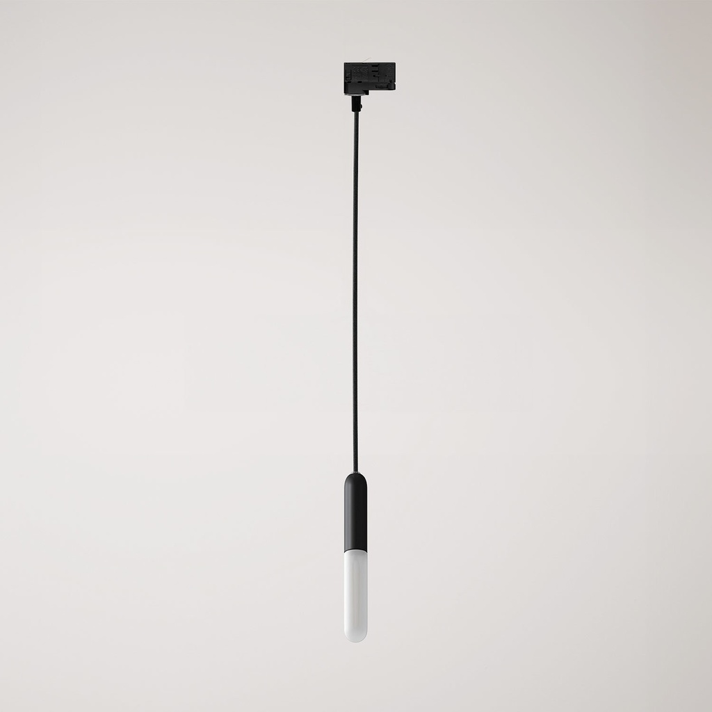 Lampada a sospensione con portalampada E14 P-Light per binari – Senza lampadina, Powergear