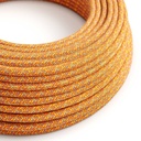 Textilkabel RX rund 2x0.75mm / 3x0.75mm – Baumwolle Indian Summer, 2x0,75 mm²