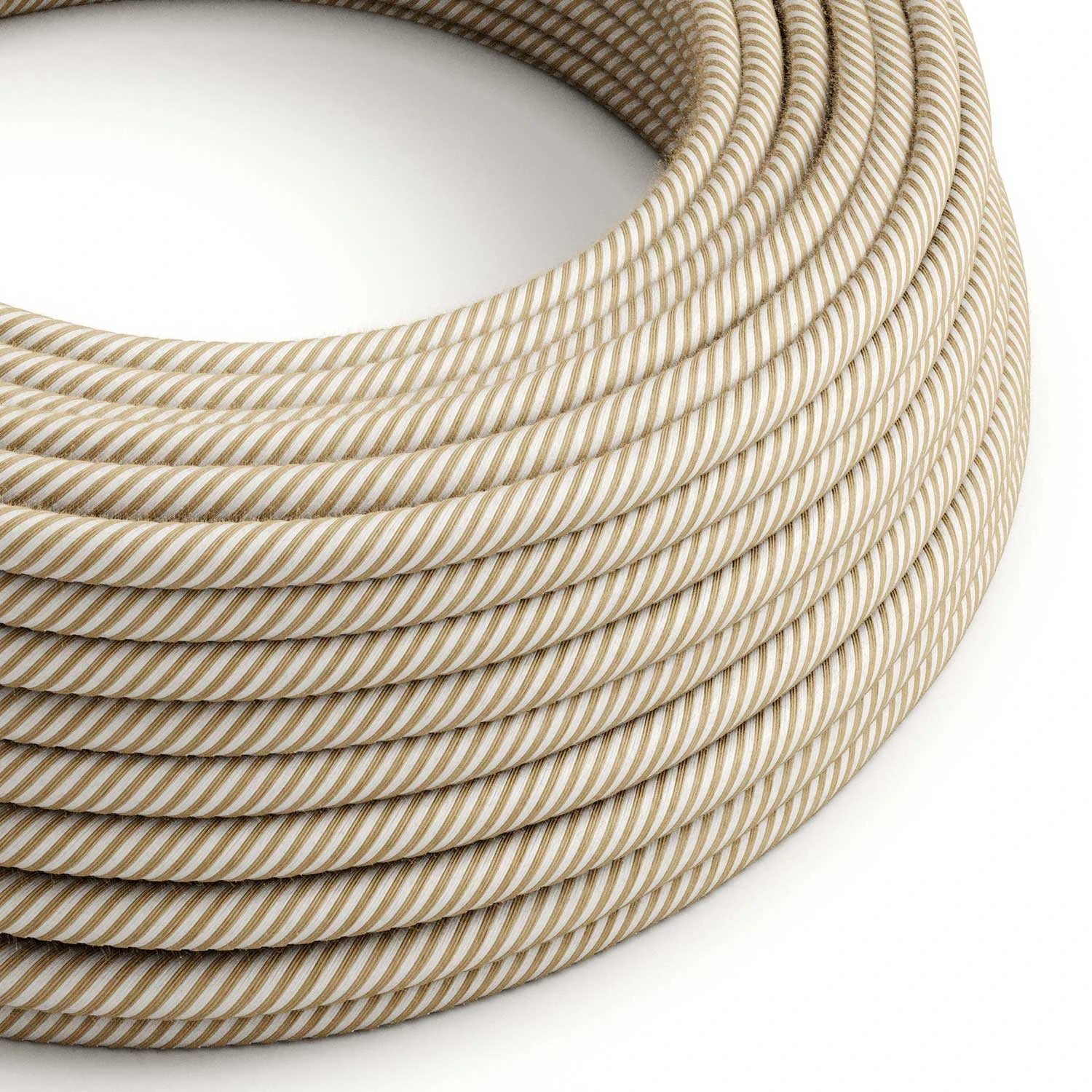ERN Vertigo round jute and cotton textile electric cable 2x0.75mm / 3x0.75mm – 2x0.75 mm²