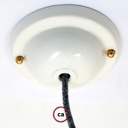 Einfaches Keramik-Baldachin-Kit – Weiß
