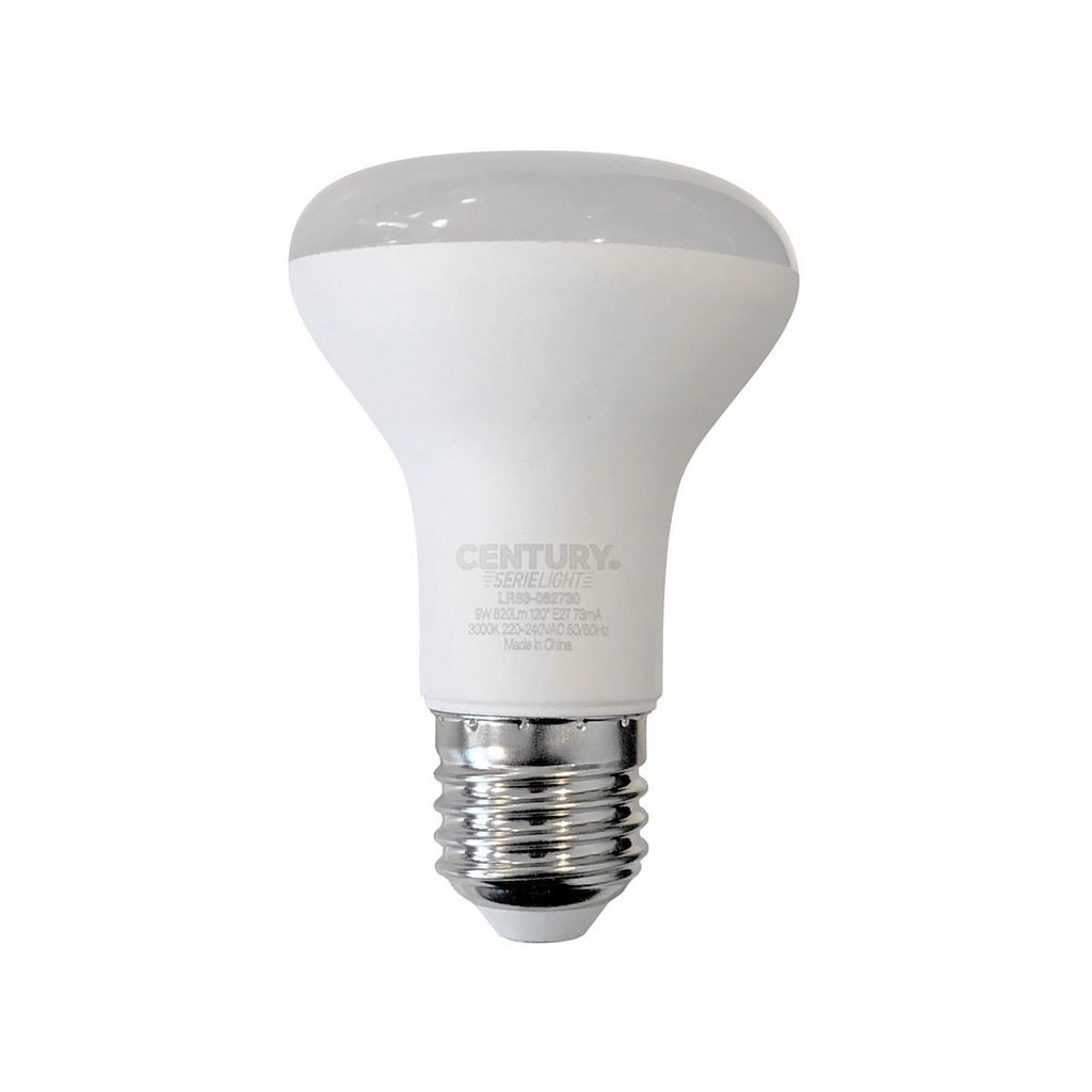 [CE-LR63-082730] Satin LED Spot Bulb R63 9W 820Lm E27 3000K