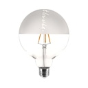 Ampoule LED Tattoo « C'Est La Vie » G125 4.5W 470lm E27 2700K dimmable