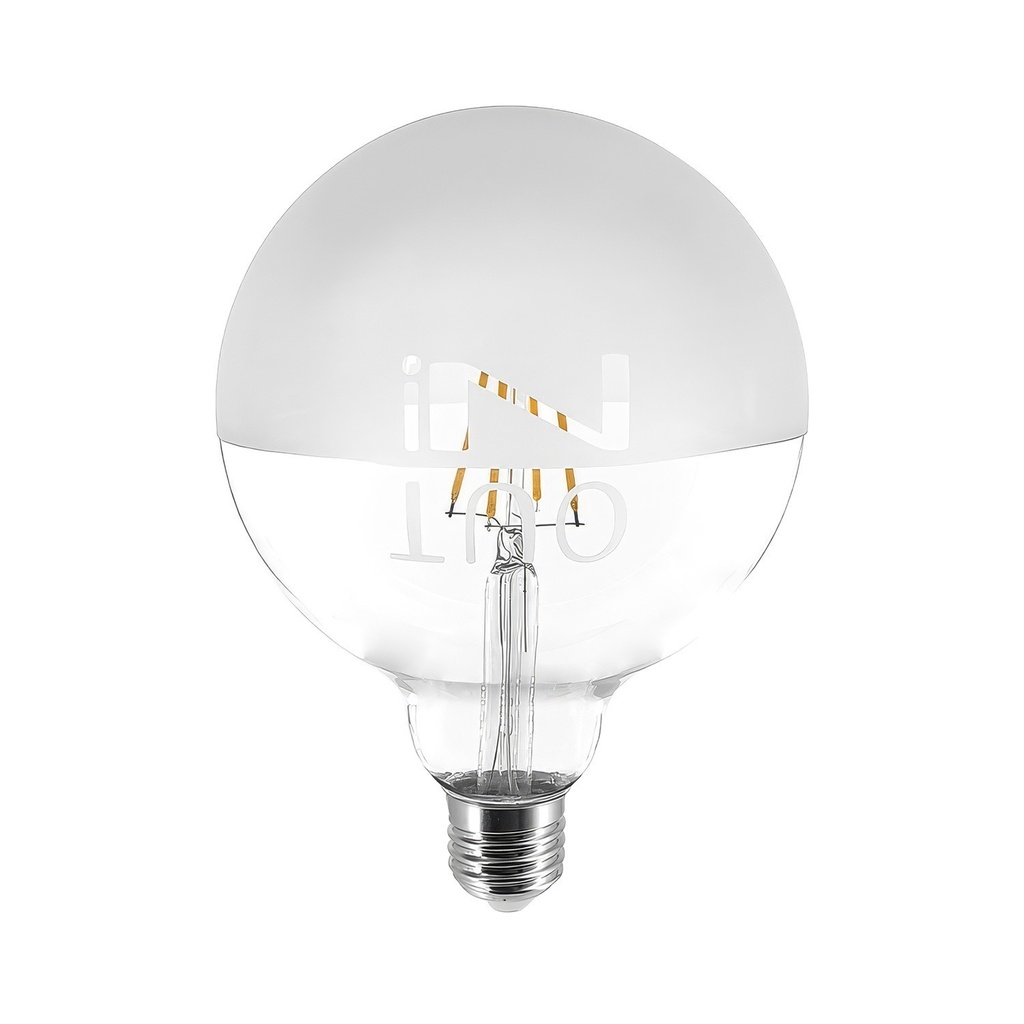 LED-Glühbirne Tattoo „In&Out“ G125 4.5W 470lm E27 2700K dimmbar