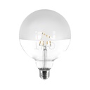 LED-Glühbirne Tattoo „In&Out“ G125 4.5W 470lm E27 2700K dimmbar