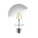 Lampadina LED Tattoo "M'Illumino D'Immenso" G125 4.5W 470lm E27 2700K dimmerabile
