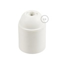 Kit douille E27 en thermoplastique – Blanc
