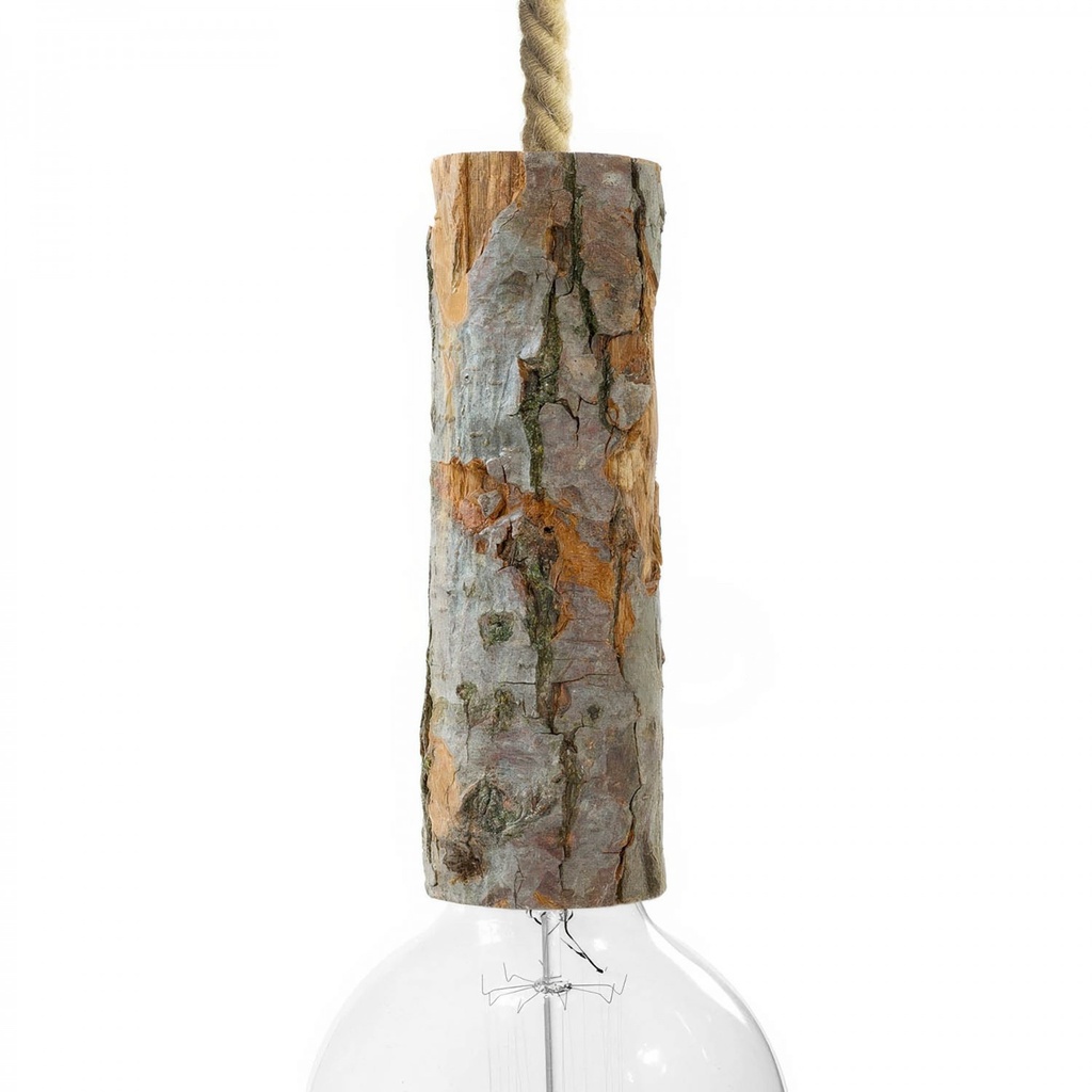 [KBL0422016] Large bark E27 lamp holder kit