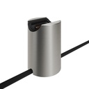 Metal Spostaluce S14d lamp holder for wall or ceiling installation – Brushed titanium