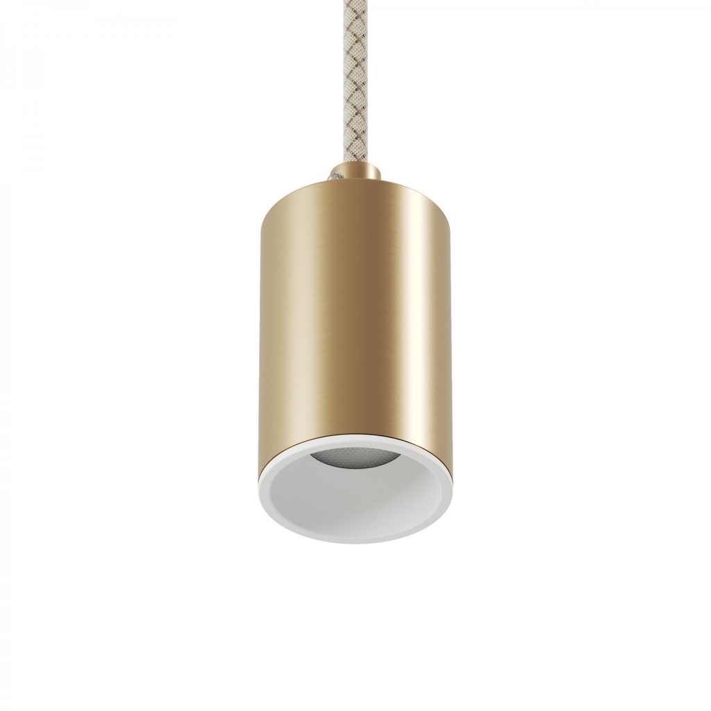 [KBMGU10DECOOTSVBO-L] Spot GU10 Spotlight LED Bispot, bronze satiné (Blanc mat)