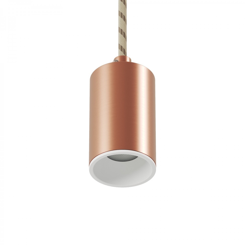 [KBMGU10DECORASVBO-L] Spot GU10 Spotlight LED Bispot, cuivre satiné (Blanc mat)