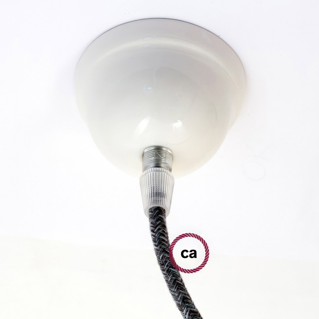 [KR44152F] Kit rosone in ceramica Mini (Bianco)